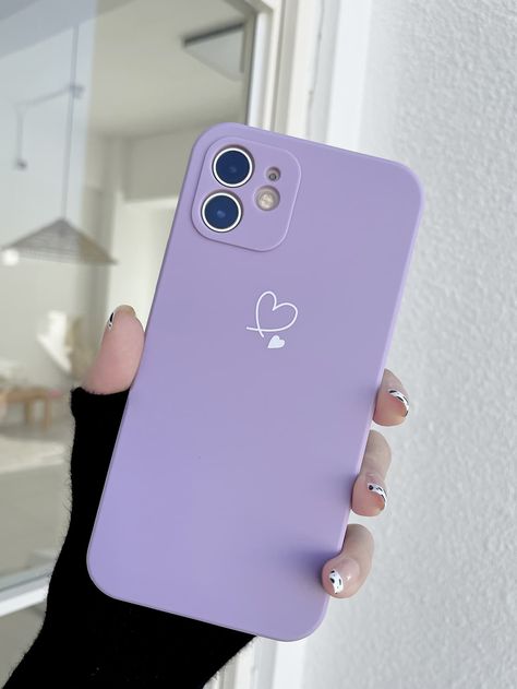 Artsy Phone Cases, Diy Phone Case Design, Phone Case Diy Paint, Phone Case Purple, Purple Cases, Produk Apple, Accessoires Iphone, Stylish Iphone Cases, Girly Phone Cases