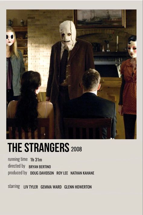 Minimalist Horror Movie Posters, Horror Films Posters, Ready Or Not, The Strangers 2008, Horror Movies Poster, Love Movie Poster, Horror Movie Recommendations, Drawing Movie, Horror Movies To Watch