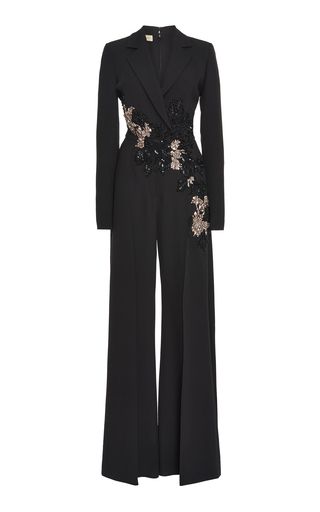 Black Suits For Women Wedding, Women’s Formal Pantsuit, Suits For Women Black, Black Suit For Women, Baju Kahwin, Soiree Dress, Jumpsuit Elegant, Woman Suit Fashion, Mode Kpop