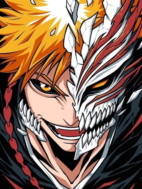 Your Title Bleach Ichigo Bankai, Ichigo Kurosaki Wallpaper, Ichigo Bleach, Doflamingo Wallpaper, Bleach Drawing, Image Dbz, Bleach Anime Ichigo, Anime Drawing Books, Bleach Anime Art