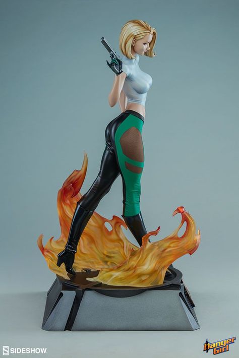 #actionfigures Andermatt, J Scott Campbell, Abbey Chase, Sideshow Collectibles Statues, Danger Girl, Character Statue, Fantasy Figures, Scott Campbell, 3d Modelle