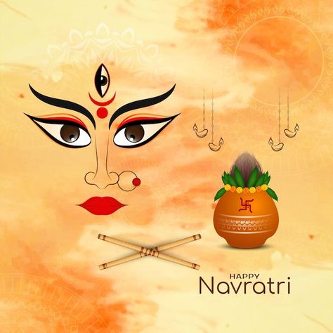 Happy Navratri Wishes, Hindu New Year, Garba Dance, New Year Wishes Quotes, Chaitra Navratri, Navratri Festival, Navratri Special, Happy New Year Wishes, Happy Navratri