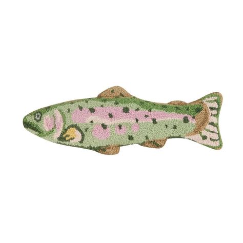 I love that you guys are weird like me and just get it… this guy has quickly became a best seller ! Stay weird ! ✌️ 🎣 💓 Fish Tufted Rug, Fish Home Decor, Cool Throw Pillows, Quilted Tapestry, Apartment Gifts, Fish Rug, Funky Pillows, Fun Pillows, Pillows For Living Room