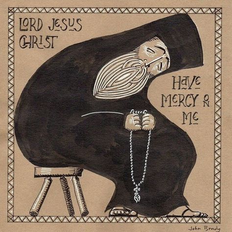 Иисусова молитва The Jesus Prayer, Orthodox Prayers, Art Sacre, Jesus Christus, Jesus Prayer, Eastern Orthodox, Orthodox Christianity, Biblical Art, Psalm 23