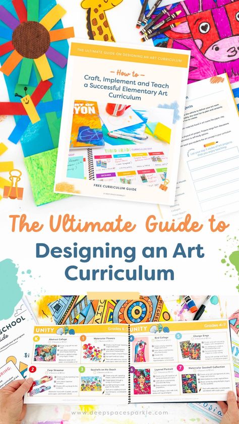 Art Teacher Supplies, Art Class Curriculum, Elementary Art Curriculum Map, Middle School Art Curriculum, Art Teacher Lesson Plans, Art Curriculum Map, Elementary Art Curriculum, Art Curriculum Elementary, Art Curriculum Planning