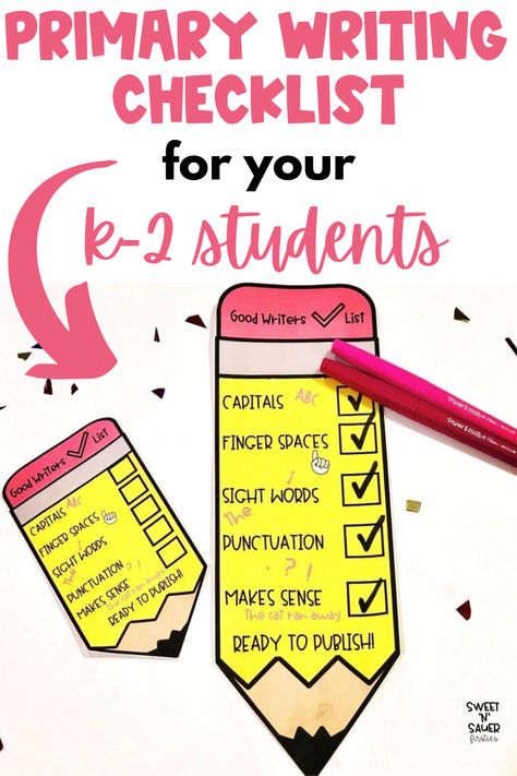 Are you looking for a way to help your early elementary students with their writing? K-2 students need a lot of support and guidance when it comes to writing skills for kids. Inside my blog, you will learn about my primary writing checklist. It will help the writing skills for primary students. I love that my students can be independent with writing activities. Teaching writing in elementary school has never been easier with this writing checklist for first grade. Editing Checklist 2nd Grade, Montessori, Empowering Writers First Grade, Small Moment Writing Second Grade, Writing Checklist First Grade, Writing Activities Second Grade, Writing Rubrics For First Grade, Small Moment Writing First Grade, Writing Checklist 2nd Grade