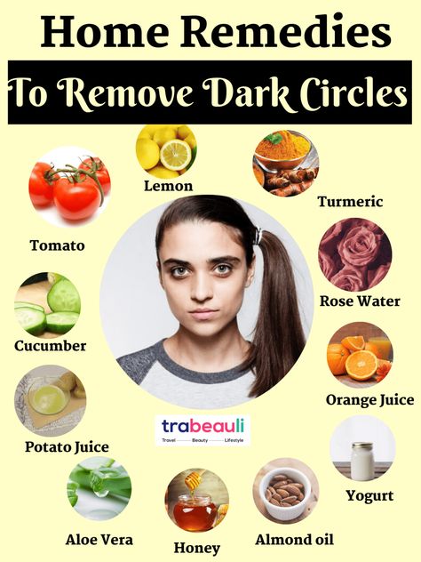 How To Get Rid Of Dark Circles At Home Overnight - Trabeauli Eye Circle Remedies, Dark Circles Around Eyes, Get Rid Of Dark Circles, Dark Circle Remedies, Clear Skin Face, Dark Eye Circles, Overnight Beauty, Reduce Dark Circles, Dark Circles Under Eyes