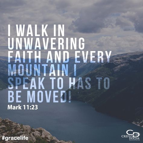 I walk in Unwavering Faith Dollar Quotes, New Creation In Christ, English Thoughts, Creflo Dollar, Unwavering Faith, Vision Board Pictures, Bible Time, Identity In Christ, God Is Real