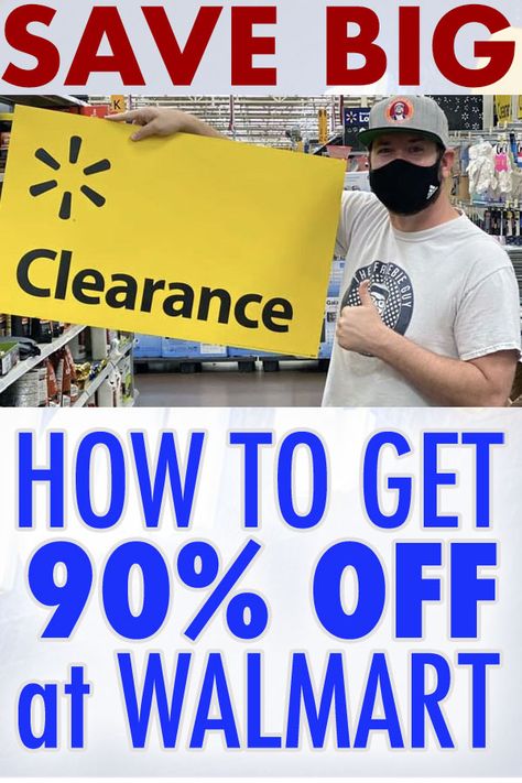 Learn how to clearance shop at Walmart and get 90% off! Walmart Finds 2023, Walmart Hack, Senior Citizen Discounts, Freebie Websites, Grocery Savings Tips, Retail Arbitrage, Walmart Clearance, Cheap Shopping Sites, Couponing For Beginners