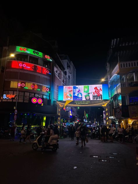 biu vien street in ho chi minh Times Square, Vietnam, Vietnam Moodboard, Vietnam Party, Party Girl, Ho Chi Minh, Party Girls, Girl Aesthetic, Jam