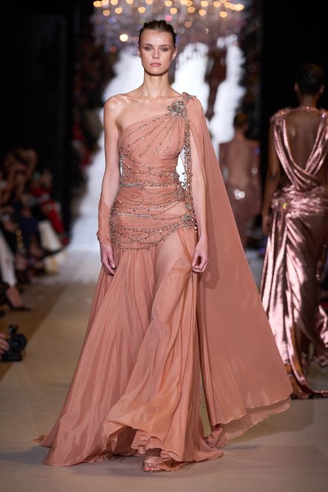 Zuhair Murad Spring 2024 Couture Fashion Show | Vogue Couture, 2024 Couture, Zuhair Murad Dresses, Nude Gown, Zuhair Murad Haute Couture, Fashion Runway Show, Haute Couture Gowns, Runway Fashion Couture, Color Trends Fashion