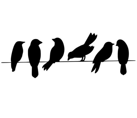 Pallet Art Simple Screen Printing Ideas, Vogel Silhouette, Bird Template, Bird Stencil, Free Bird, Silhouette Stencil, Simple Silhouette, Bird Silhouette, Stencil Patterns