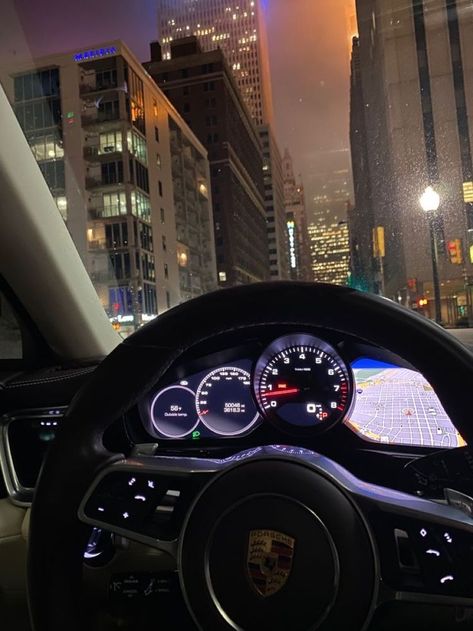 Porsche Aesthetic Interior, Driving Aesthetic Porsche, Car Interior Night Aesthetic, Car Aesthetic Interior Night, Driving Porsche Aesthetic, Driving In Car Aesthetic, Car Interior At Night, Car Interior Aesthetic Night, Driving Car Aesthetic Night