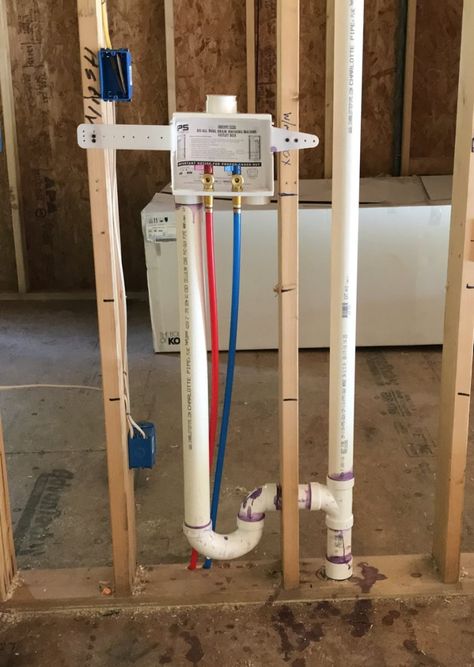 Rough Plumbing – Project Small House Cadiz, Bathroom Plumbing Rough In, Laundry Room Plumbing, Rough In Plumbing, Plumbing Rough In, Plumbing Vent, Plumbing Layout, House Plumbing, Pex Plumbing