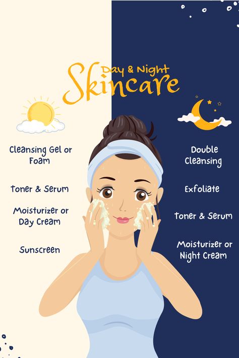 Skincare, Skincare Tips, Aesthetic, Skintips, Bodycare, Skin Care, Acne, Dark Spots, Remedies, Home Remedies, DIY, Skin Health Tips, Overnight Remedies, Lip Care, Skincare Routine, Skincare Products Day Night Skin Care Routine, Daily Face Care Routine For Dry Skin, Night Skin Care Routine Homemade, Face Night Routine Skincare, Skincare Routine For Kids, Nighttime Face Routine, Glow Skin Care Routine, Night Skin Care Routine Steps, Day And Night Skincare