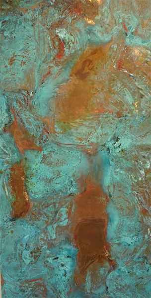 Copper Patina Wall Art, Copper Oxidation, Copper Verdigris, Panelled Walls, Cement Floors, Oxidised Copper, Patina Green, Patina Copper, Aged Copper