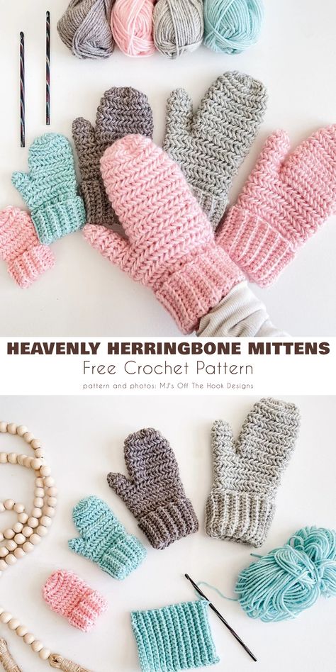 15 Free Crochet Patterns for Cozy Mittens Cute Crochet Mittens, Crochet Pattern Mittens, Chenille Yarn Projects Crochet, Crocheted Patterns Free, Mittens Crochet Pattern Free, Crochet Mitts, Crochet Mittens Free Pattern, Crochet Mittens Pattern, Crochet Mignon