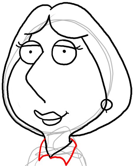 How to Draw Lois Griffin from Family Guy with Easy Step by Step Lesson How To Draw Family Guy, 80s Cartoon Characters Drawings, Louis Family Guy, 80s Cartoon Characters, Lois Griffin, Griffin Family, Draw Step By Step, Book Stickers, How To Draw Steps