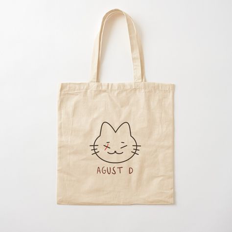 Get my art printed on awesome products. Support me at Redbubble #RBandME: https://www.redbubble.com/i/tote-bag/Yoongi-BTS-Cat-by-sillychoco/160098189.P1QBH?asc=u Cat Tote Bag, Tumblr Art, Cats Tote Bag, Cat Tote, Yoongi Bts, Bags Aesthetic, Bts Yoongi, Min Yoongi, Bag Sale