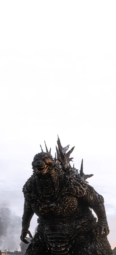 Minus One Godzilla, Godzilla Minus One Wallpaper, Godzilla Minus One Art, Godzilla Wallpaper Iphone, Shin Godzilla Wallpaper, Godzilla Minus One, Godzilla Pfp, Monster Zero, Iphone Wallpaper Rock