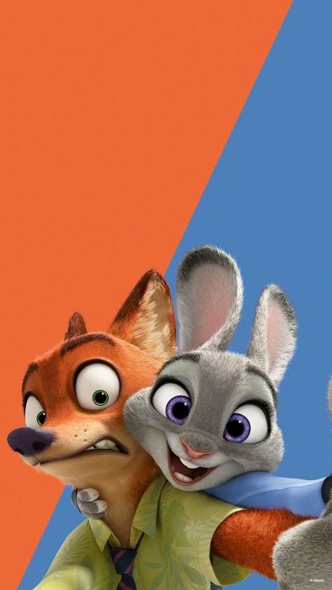 Up Carl Y Ellie, Zootopia Disney, Zootopia Characters, Anime Disney, Disney Characters Wallpaper, Disney Zootopia, Wallpaper Disney, Funny Iphone Wallpaper, Cartoon Character Pictures