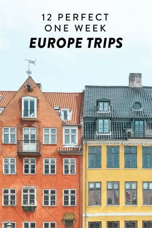 Planning a one week holiday in Europe? Here are 12 perfect trips you can take! Including Denmark, Sweden, Germany, Croatia, and more. Europe Trips, Europe Itinerary, Europe Holidays, Europe Trip Itinerary, Europe Itineraries, Europe Vacation, Travel Blogging, Going Places, Visit Europe