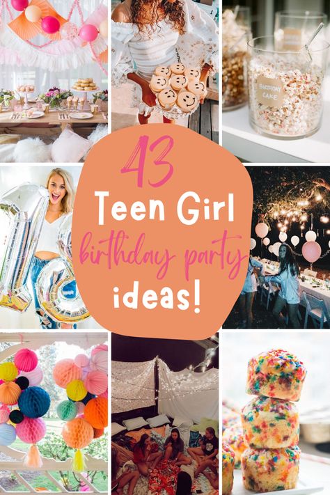 43 Teen Girl Birthday Party Ideas - momma teen Birthday Party Themes For 12 Year Girl, Party Ideas For 14th Birthday Girl, Ideas For 14th Birthday Girl, 12 Th Birthday Ideas, 13 Teen Birthday Ideas, 14th Girl Birthday Party Ideas, Birthday Ideas 15th Girl, 12 Year Birthday Party Ideas Girl, Girl 15th Birthday Ideas