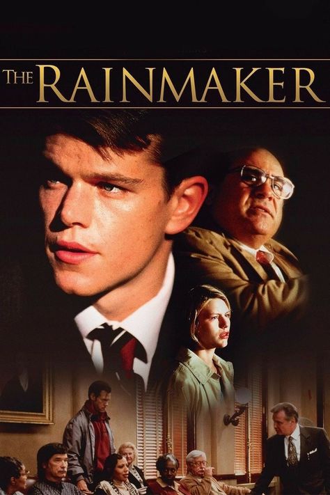 The Rainmaker (1997) Matt Damon Movies, The Rainmaker, Terminally Ill, Image Wallpaper, Movie Website, Tv Series Online, Matt Damon, Movies 2019, Good Movies To Watch