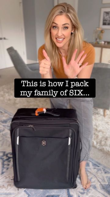Brooke Raybould • The Southernish Mama on Instagram: "How I pack my family of SIX using ONE suitcase! ✈️ 🧳 Save this post for next time, and comment the word “TRAVEL” to get links to everything in this post, including the Veken travel cubes. ✔️   Veken packing cubes for the win! 👏🏻 Although, packing cubes aren’t necessary. The REAL secret? Organizing outfits by day and not overpacking. I like to match the boys for organization AND so I know exactly what they are wearing each day of the trip. Packing Without Packing Cubes, How To Pack A Suitcase With Packing Cubes, How To Pack Using Packing Cubes, How To Not Overpack, How To Pack With Packing Cubes, Packing Cubes For Carry On Luggage, How To Use Packing Cubes, Packing Cubes How To Use, How To Pack A Suitcase To Save Room