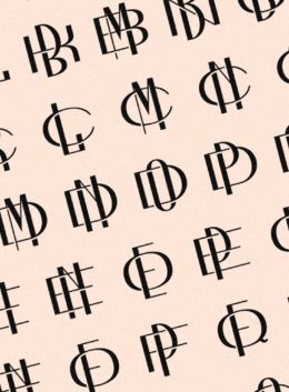 Logos, Art Deco Monogram Initials, Monogram Graphic Design, Initials Logo Design Monograms, Cricut Monogram Ideas, Monogram Fonts Initials, Monogram Design Initials, Initial Logo Ideas, Art Deco Logos