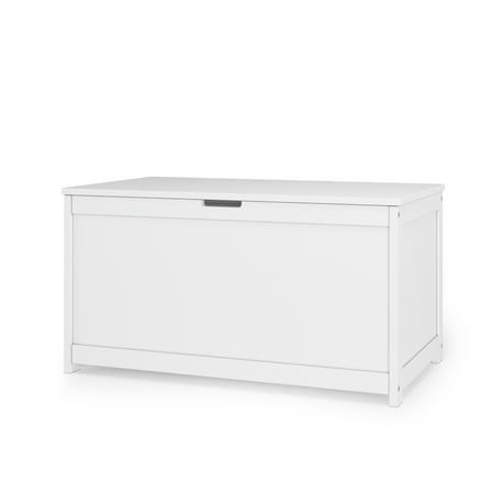 Keep your childs room tidy and organized with the durable and spacious Forever Eclectic Toy Chest. Designed with children in mind, it has a strong wood construction, smooth edges and a child-safe closure with safety lid supports. Perfect for keeping any childs room tidy and organized. Size: 1 Count (Pack of 1).  Color: White. Toy Box Storage, Toy Storage Bench, Kids Toy Boxes, Storage Trunks, Playroom Storage, Wood Storage Box, Toy Storage Boxes, Bath Essentials, Toddler Furniture