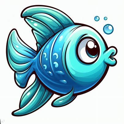 single fish cartoon clipart images - Pencipta Imej daripada Microsoft Designer Cartoon Fish Drawing, Tortoise Cartoon, Shark Drawing Easy, Cute Cartoon Fish, Class Drawing, Sea Creatures Drawing, Fish Cartoon, Cartoon Sea Animals, Shark Drawing