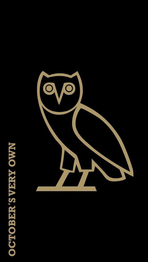 Ovo Wallpaper, Wallpaper Ios16, Drake Ovo, Drizzy Drake, Iphone Wallpaper Logo, Octobers Very Own, Hip Hop Artwork, Hype Wallpaper, Owl Logo