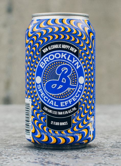 Brooklyn Brewery launches its first nonalcoholic beer: Special Effects Event House, Beer Packaging Design, Brooklyn Brewery, Brew Bar, Non Alcoholic Beer, Beer Packaging, Chocolate Packaging, Coffee Packaging, Food Packaging Design