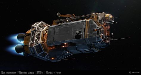 Federal, The Expanse Ships Concept Art, Expanse Ships, The Expanse Ships, Expanse Tv Series, The Expanse Tv, Leviathan Wakes, Space Ships Concept, Outer Planets