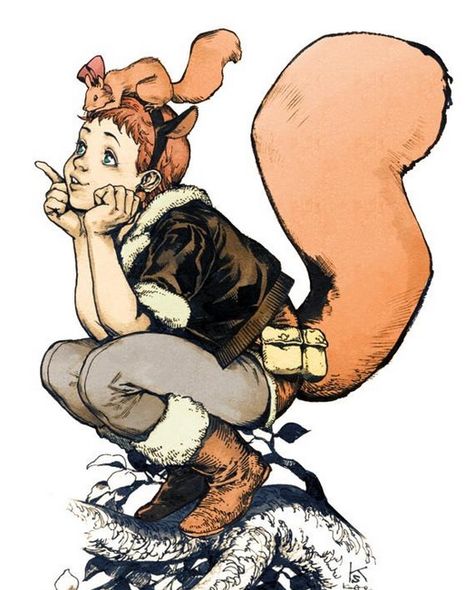 Squirrel Girl sketch by @shirahamakamome Tumblr, Squirrel Girl Marvel, Kamome Shirahama, Unbeatable Squirrel Girl, Squirrel Girl, Marvel Zombies, Girl Cosplay, Marvel Comic Universe, Marvel Comic Character