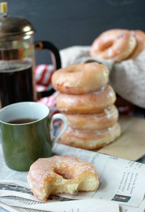 Yeast Donut Recipe, Yeast Dough Recipe, Baker Bettie, Recipes With Yeast, Yeast Donuts, Homemade Donuts Recipe, Donut Recipe, Sweet Dough, Homemade Donuts