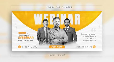 Web Cover Design, Professional Design Graphics, Facebook Cover Banner Design, Webinar Banner Design, Graphic Designer Banner, Event Banner Design Inspiration, Business Banner Design Ideas, Banner Designs Ideas, Creative Banner Design Ideas