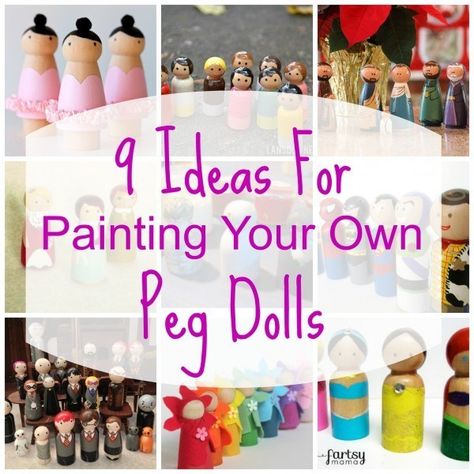 Indie Crafts, Diy Snowman Decorations, Dolly Pegs, Indie Craft, Ideas For Painting, Clothes Pegs, Wood Peg Dolls, Worry Dolls, Bendy Doll