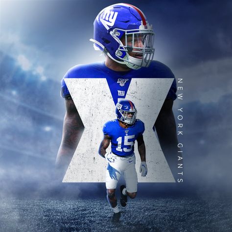 Xavier Mckinney, Football Edits, New York Giants Football, Giants Football, Excited To See You, Giants Fans, Ny Giants, X Man, Big Blue