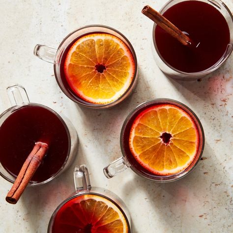 Mulled Wine Recipe | Epicurious Apple Cider Juice, Penzeys Spices, Vanilla Panna Cotta, Mulled Wine Recipe, Sweet Red Wines, Wine Recipe, Cherry Brandy, Food Resources, After Dinner Drinks