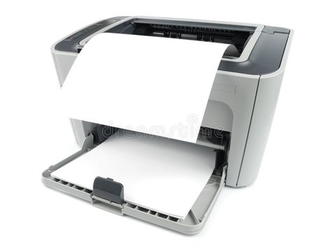 Printer With Paper. Printer with clean sheet isolated over white with clipping p , #SPONSORED, #clean, #sheet, #Printer, #Paper, #clipping #ad Clean Sheets, Website Ideas, Printer Paper, Wix Website, Womens Casual, Womens Casual Outfits, Paper Stock, Photo Image, Printer