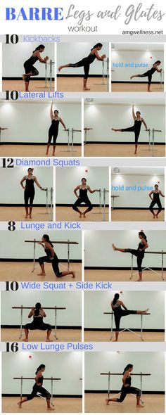 BARRE- Legs and Glutes Workout - Full workout is beginner friendly and can be from 10-30 minutes long visit amgwellness.net.- Amandas Wellness Blog Workout Background, Legs And Glutes Workout, Trx Pilates, Barre Arm Workout, Ballet Barre Workout, Barre Exercises, Barre Exercises At Home, Barre Workout Video, Barre Fitness