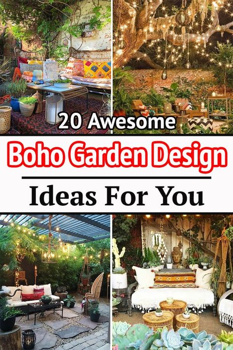 Boho Garden Ideas, Boho Outdoor Decor, Hippie Garden, Bohemian Patio, Boho Patio, Bohemian Garden, Boho Outdoor, Boho Garden, Decoration Plante