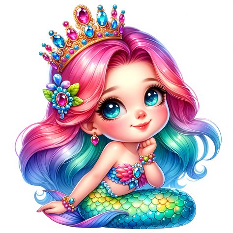 𝐃𝐈𝐆𝐈𝐓𝐀𝐋 𝐃𝐎𝐖𝐍𝐋𝐎𝐀𝐃: Explore our Cute Mermaid Clipart collection, featuring a variety of adorable and unique mermaid designs. Each image is crafted with care and is exclusive to our store, making them perfect for your creative projects like invitations, scrapbooking, and more. This collection is available in a single zip file for easy downloading, ensuring you can start creating right away. Add a touch of magic to your projects with our delightful mermaid clipart! 𝐇𝐢𝐠𝐡-𝐪𝐮𝐚𝐥𝐢 Nursery Mermaid, Mermaid Png, Mermaid Designs, Mermaid Cartoon, Wall Art Printables, Mermaid Clipart, Mermaid Wall Art, Mermaid Design, Art Printables