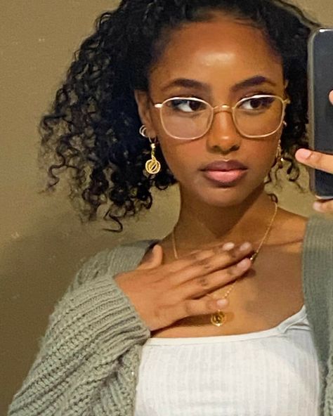 Image in Fashion😎 collection by pinx1999 on We Heart It Glasses Inspiration, Melanin Beauty, Brown Skin Girls, Grunge Hair, Somali, Pretty Black, Brown Skin, Black Is Beautiful, Pretty Face