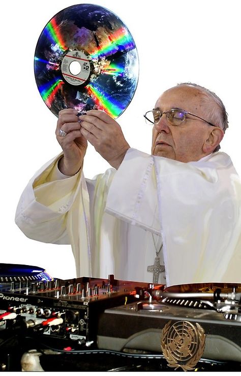 DJ Earth Pope Francis, EDM Holy Father Pope Francis, Music Podcast, Lp Records, Holy Father, Audiophile, Podcast, Dj, For Sale