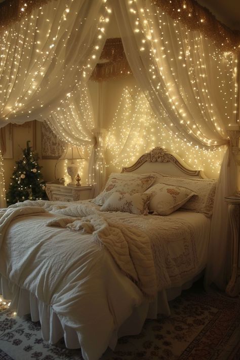 [AffiliateLink] Discover 27 Romantic Bedroom Ideas For Couples To Rekindle The Spark, A Collection Of Intimate And Cozy Designs To Transform Your Bedroom Into A Romantic Retreat. From Soft Lighting To Luxurious Linens, These Ideas Will Inspire Passion And Comfort In Your Shared Space. #romanticbedroomlightingideas Wedding Night Bedroom Decor, Bedroom Inspirations Cozy Romantic, Romantic Bedroom Lighting Ideas, Romantic Bedroom Ideas For Couples, Bedroom Ideas Vintage, Bedroom Inspirations Cozy, Warm Bedroom Colors, Romantic Bedroom Lighting, Bedroom Lighting Diy