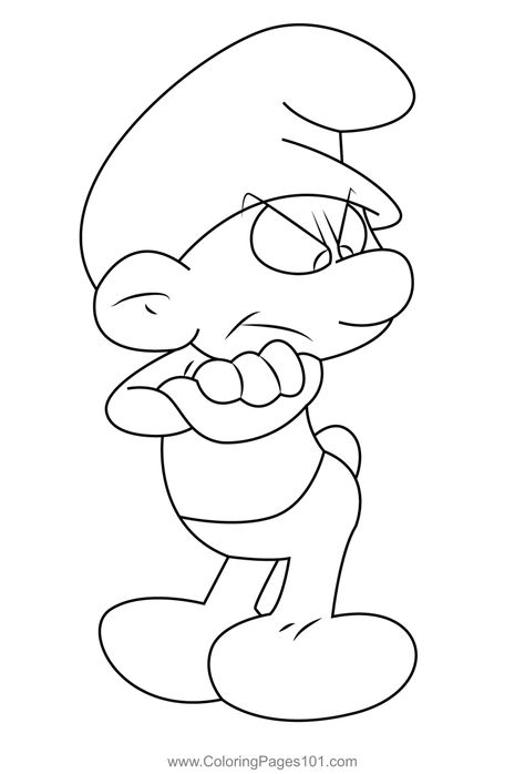 Smurfs Coloring Pages, Smurfs Drawing, The Smurfs, Sketches Simple, Adult Crafts, Realism Art, Embroidery Ideas, Art Drawings Sketches Simple, Free Kids