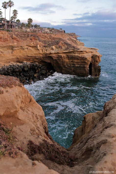 Sunset Cliffs - San Diego San Diego, Sunset Cliffs, Natural Park, Free Things To Do, Free Things, Things To Do